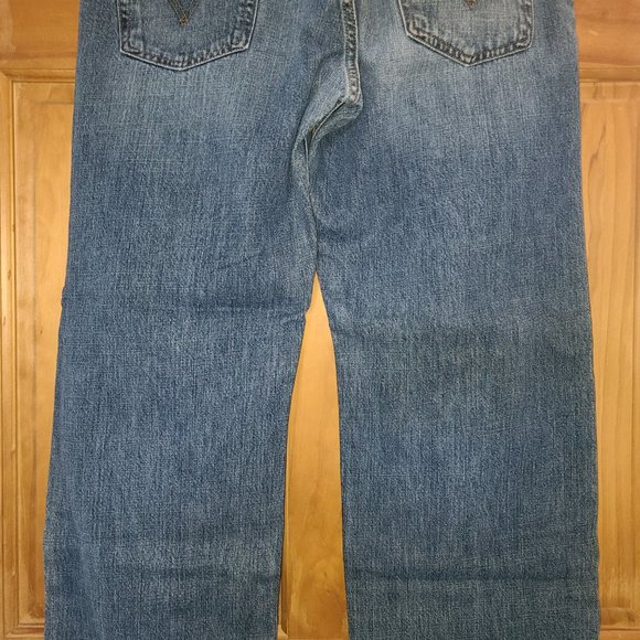 Levi's 569 Loose Straight Blue Jeans - Picture 8 of 11